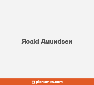 Roald Amundsen